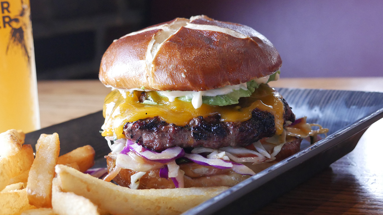 picture of bravocado burger